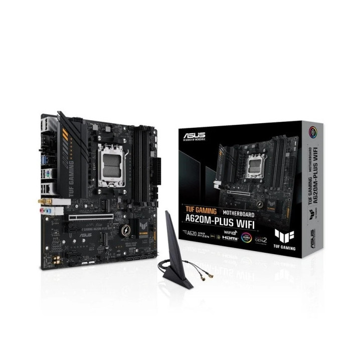 Asus TUF Gaming A620M-PLUS WIFI Placa Base AM5 - WiFi