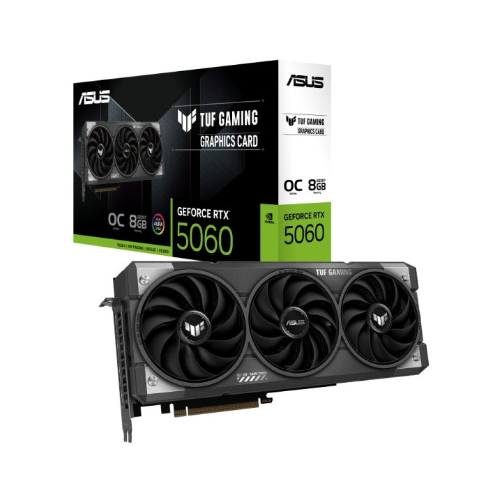 Asus TUF Gaming GeForce RTX 5060 OC Edition Tarjeta Gráfica 8GB GDDR7
