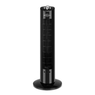Orbegozo TW 0800 Ventilador de Torre Oscilante - Potente y Silencioso - Temporizador de 2h - Diseño Elegante - Bandeja para Es