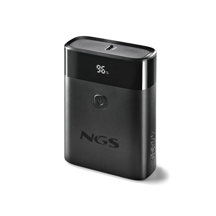 NGS TWIX10 Powerbank 10000mAH 22.5W PD y QC - USB-C - Color Negro