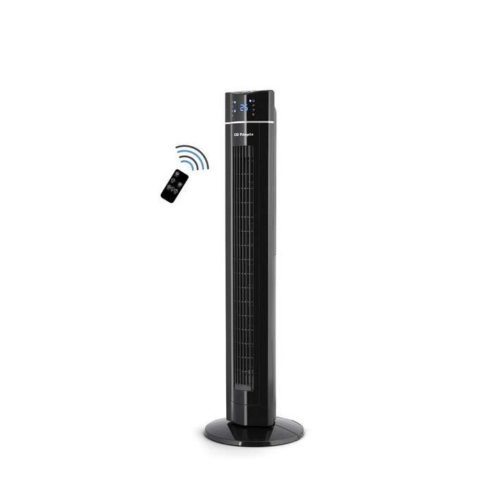 Orbegozo TWM 1009 Ventilador de Torre Ionico - Potente y Tecnologico - Pantalla LED - Mando a Distancia - Temporizador y Bandej