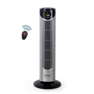 Orbegozo TWM 1010 Ventilador de Torre Ionico - Potente Caudal de Aire - Display Digital - Control Remoto - Ideal para Combatir