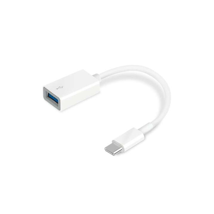 Tp-link Adaptador Super Rapido de USB-C 3.0 a USB-A - Soporta OTG - Color Blanco