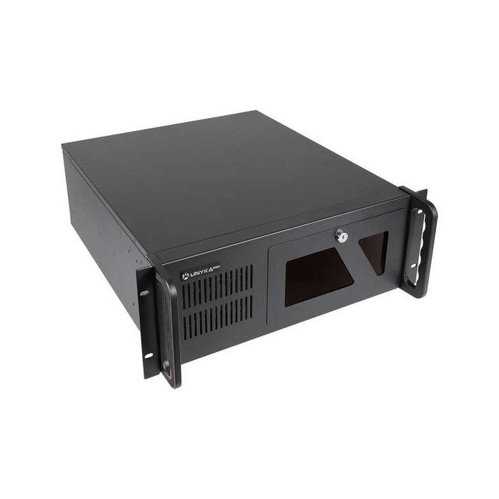 Unykach UK4229 EVO Caja Rack 4U 19" - Tamaños de Disco Soportados 3.5" - Filtro Frontal Antipolvo - USB-A 3.0 - 3 Ventiladores