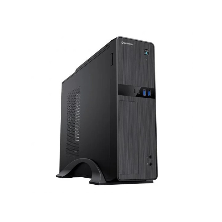 Unykach UK52112 Caja Torre MicroATX + Fuente de Alimentacion SFX 450W - Tamaño Disco Soportado 3.5"