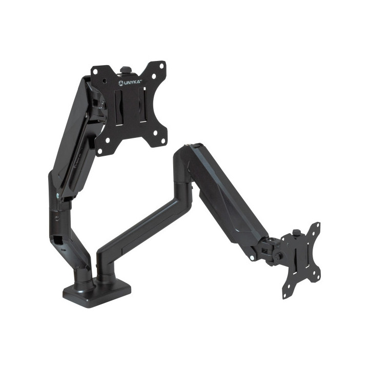Unykach UK1479 Soporte de Mesa con Brazo Articulado para 2 Monitores de 13"-32" - Giratorio