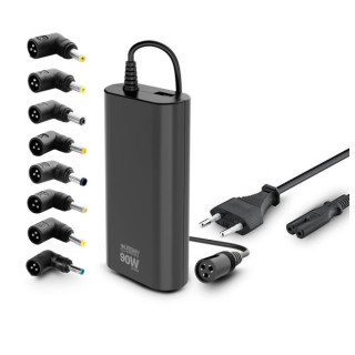 Urban Factory Alee Cargador Universal para Portatil 90W - 1x USB-A - Color Negro