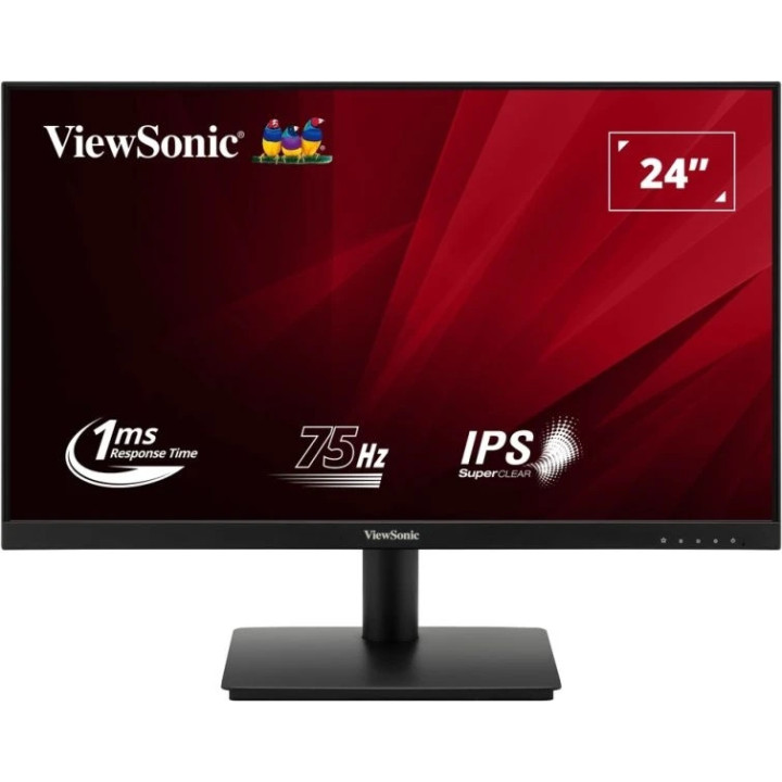 Viewsonic Monitor 23.8" LED IPS FullHD 75Hz - Respuesta 1ms - Angulo de Vision 178º - 16:9 - VGA