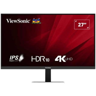 ViewSonic VA2708-4K-HD Monitor LED 27" IPS UHD 4K HDR - Respuesta 4ms - 16:9 - Ajustable de Inclinacion - HDMI