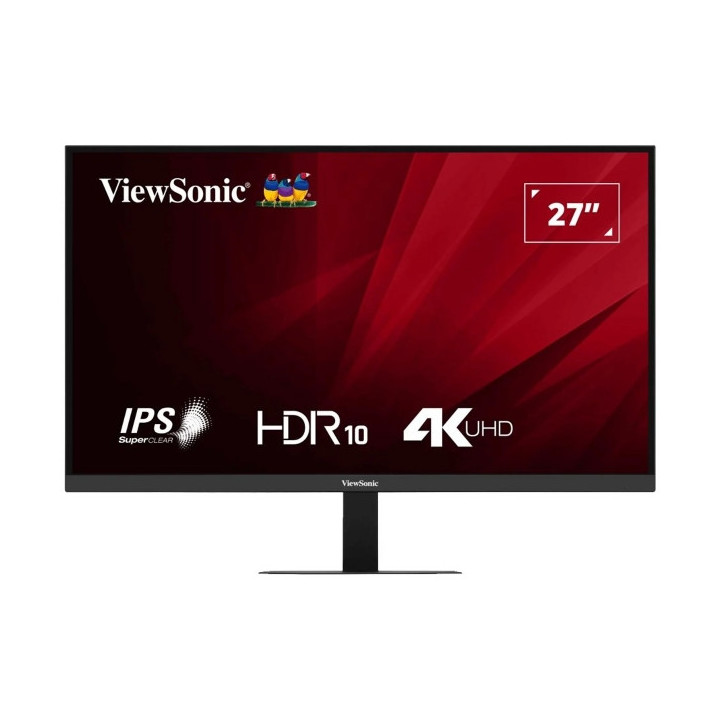 ViewSonic VA2708-4K-HD Monitor LED 27" IPS UHD 4K HDR - Respuesta 4ms - 16:9 - Ajustable de Inclinacion - HDMI
