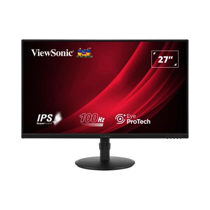 Viewsonic Monitor 27" LED IPS FullHD 100Hz - Respuesta 5ms - Ajustable en Altura