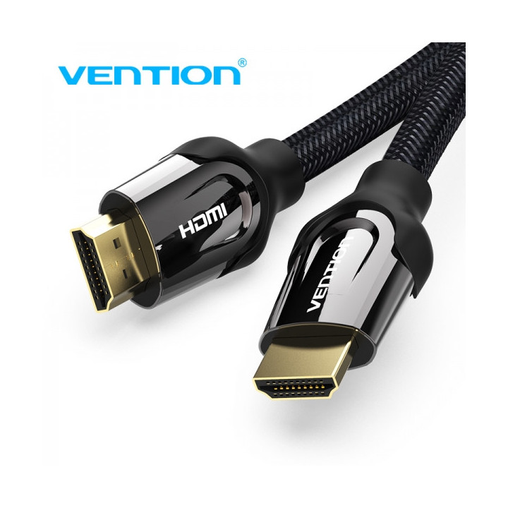 Vention Cable HDMI Macho a HDMI Macho 2.0 4K - 1m - Color Negro