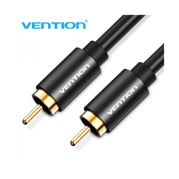 Vention Cable Estereo RCA Macho a RCA Macho - 2m - Color Negro