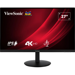 ViewSonic VG2708-4K Monitor LED 27" IPS UHD 4K HDR - Respuesta 4ms - 16:9 - Ajustable de Inclinacion - HDMI