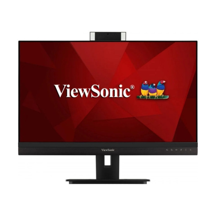 ViewSonic VG2756V-2K Monitor LED 27" IPS QHD 2K HDR - Respuesta 5ms - Altavoces 10W - Webcam - 16:9 - Ajustable en Altura