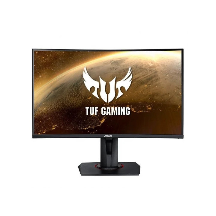 Asus TUF Gaming Monitor Curvo 27" LED FullHD 165Hz FreeSync Premium - Respuesta 1ms - Altavoces Incorporados - Ajustable en Alt