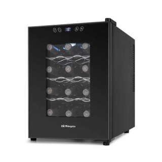 Orbegozo VT 1230 Vinoteca Compacta - Conserva y Disfruta del Vino en Casa - Capacidad para 12 Botellas - Control Electronico de