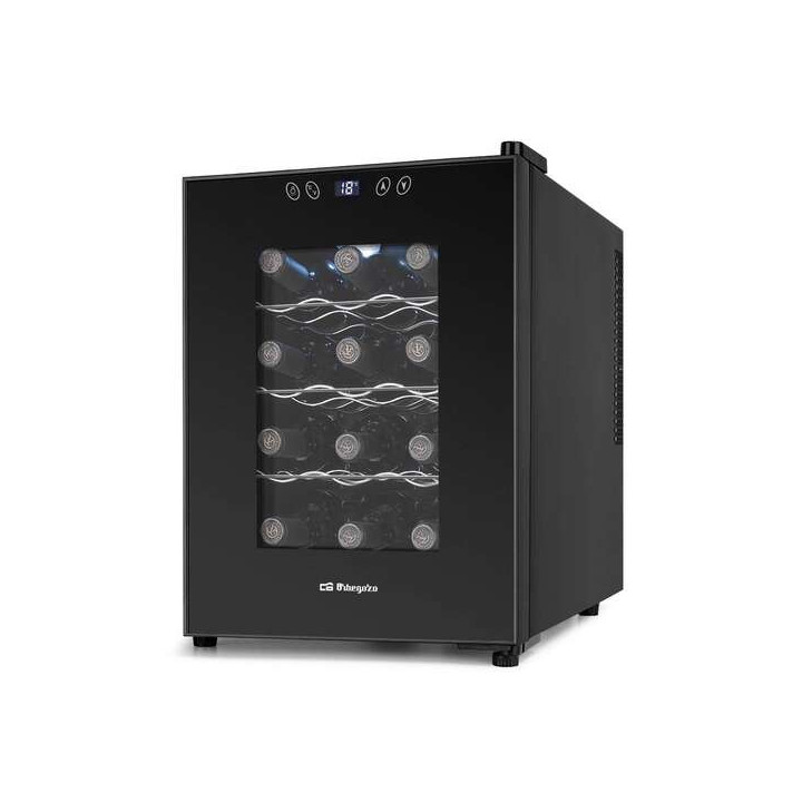 Orbegozo VT 1230 Vinoteca Compacta - Conserva y Disfruta del Vino en Casa - Capacidad para 12 Botellas - Control Electronico de