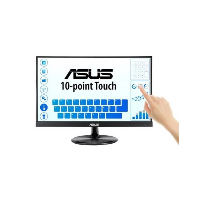 Asus Monitor Tactil 21.5" LED IPS FulHD 1080p - Capacidad Tactil 10 Puntos - Respuesta 5ms - Altavoces Incorporados - Angulo de