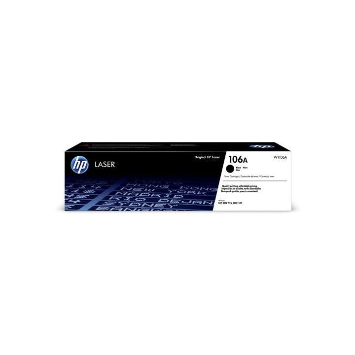 HP W1106A Negro Cartucho de Toner Original - 106A