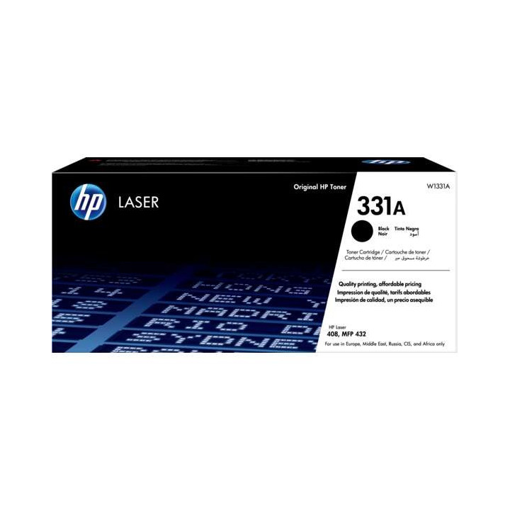 HP W1331A Negro Cartucho de Toner Original - 331A