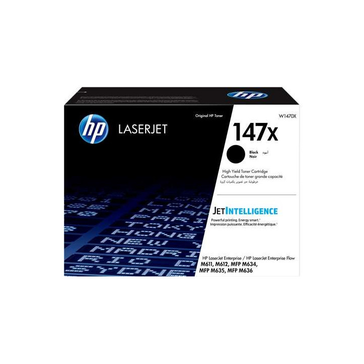 HP W1470X Negro Cartucho de Toner Original - 147X