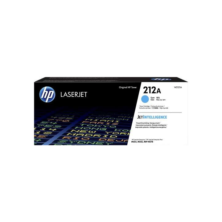 HP W2121A Cyan Cartucho de Toner Original - 212A
