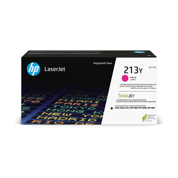 HP W2133Y Magenta Cartucho de Toner Original - 213Y