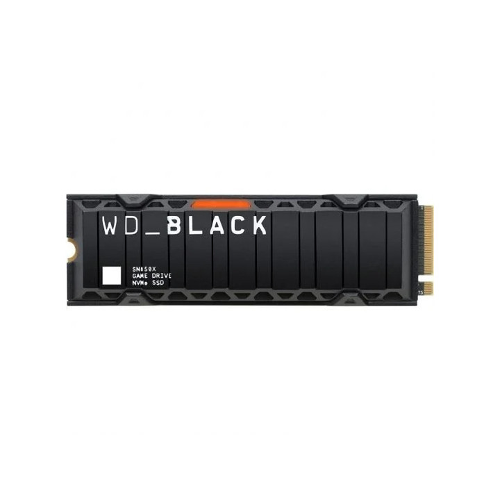 WD Black SN850X Disco Duro Solido SSD 1TB M2 2280 PCIe Gen4 NVMe con Disipador de calor