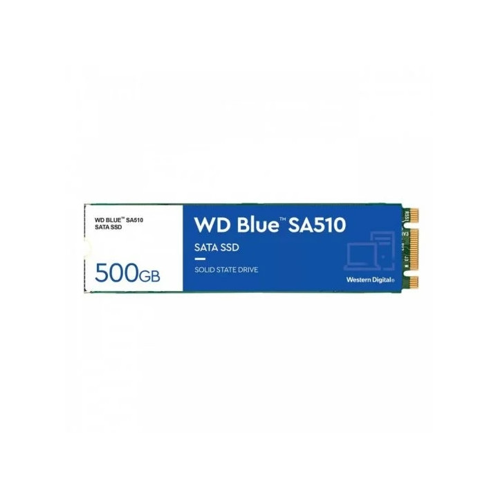 WD Blue SA510 Disco Duro Solido SSD 500GB M2 SATA 3