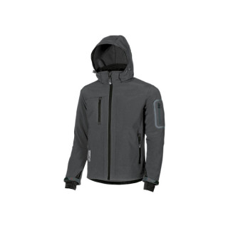 Upower Metropolis Soft Shell de Trabajo - Talla 2XL - Tejido Elastico Cortavientos