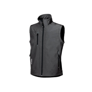 Upower Climb Chaleco de Trabajo Soft Shell - Talla 2XL - Tejido Elastico Transpirable