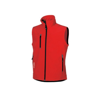 Upower Climb Chaleco de Trabajo Soft Shell - Talla 2XL - Tejido Elastico Transpirable