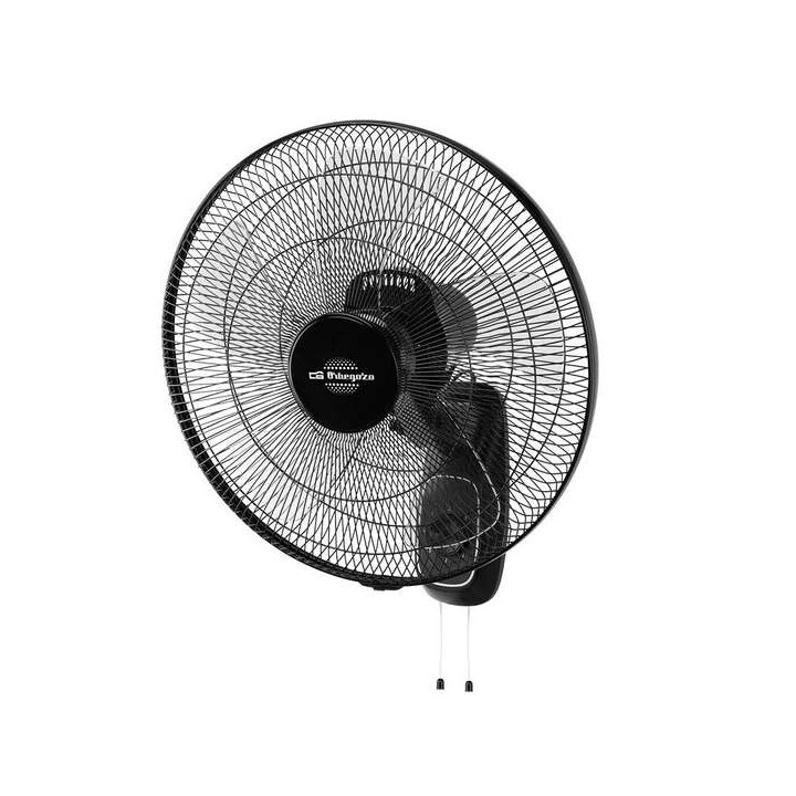 Orbegozo WF 0147 Ventilador de Pie 60W - 5 Aspas para Mayor Flujo de Aire - Funcion Oscilante y Cabezal Inclinable
