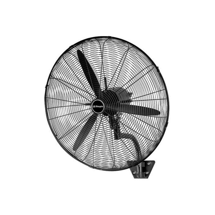 Orbegozo WF 0168 Ventilador Industrial de Pared Potente y Oscilante - 150W de Potencia - 3 Velocidades - Cabezal Multiorientabl