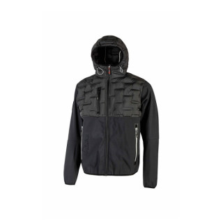 Upower Spock Chaqueta Hibrida Transpirable y Antiviento - Talla 2XL - Versatil