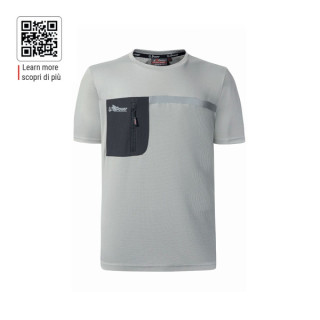 Upower Christal Camiseta Hombre con Termorregulacion Inteligente - Talla 2XL - Efecto Antimicrobiano