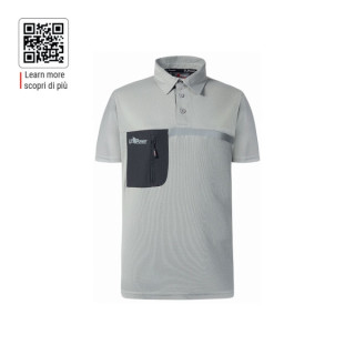 Upower Libra Polo Hombre Termorregulador - Talla 2XL - Tecnologia HeiQ Smart Temp