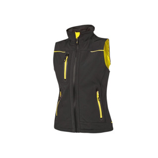 Upower Universe Lady Chaleco Softshell Impermeable - Talla 2XL - Transpirable y Resistente al Viento