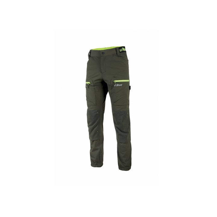 Upower Horizon Pantalones de Trabajo Elasticos - Talla 2XL - Corte Jogging