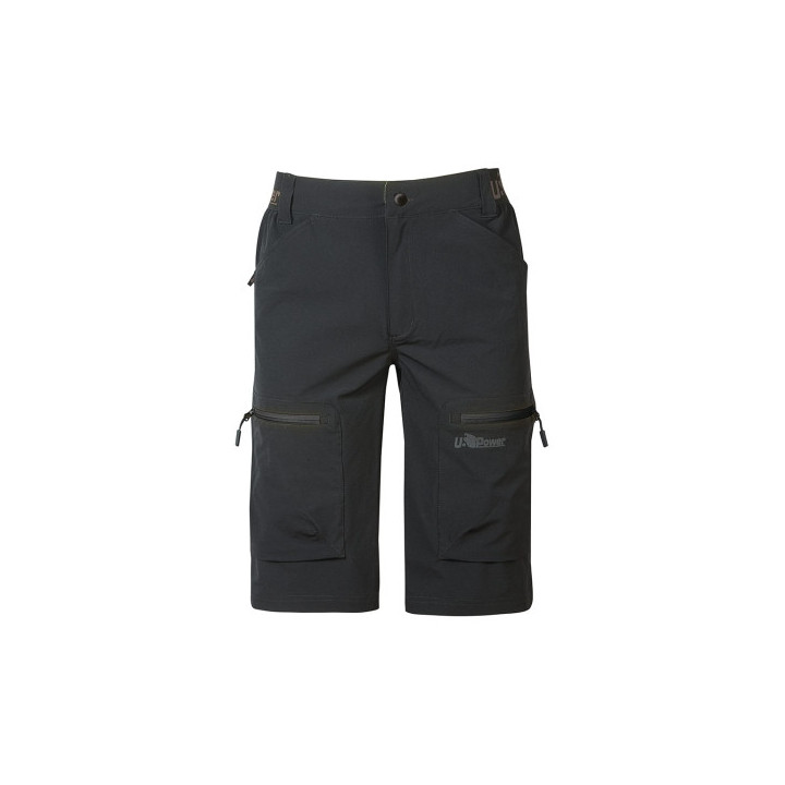 Upower Ares Bermudas de Trabajo con Corte Jogging - Talla 2XL - Multibolsillos