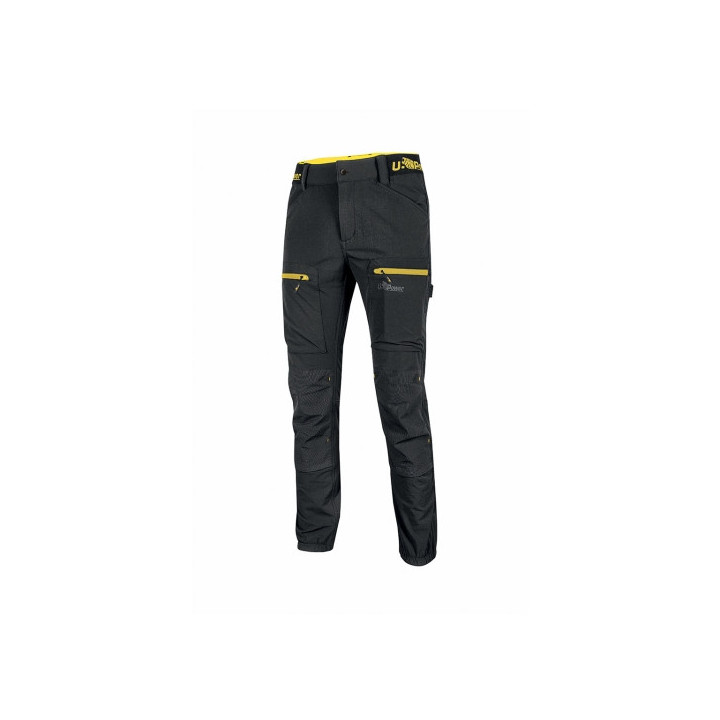 Upower Harmony Pantalones de Trabajo de Verano - Talla 2XL - Tejido Elastico U-4 Way Stretch