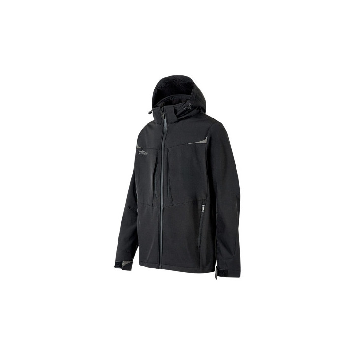 Upower Verve Chaqueta Tecnica Softshell - Talla 2XL - Interior Micro-Fleece con Grafeno