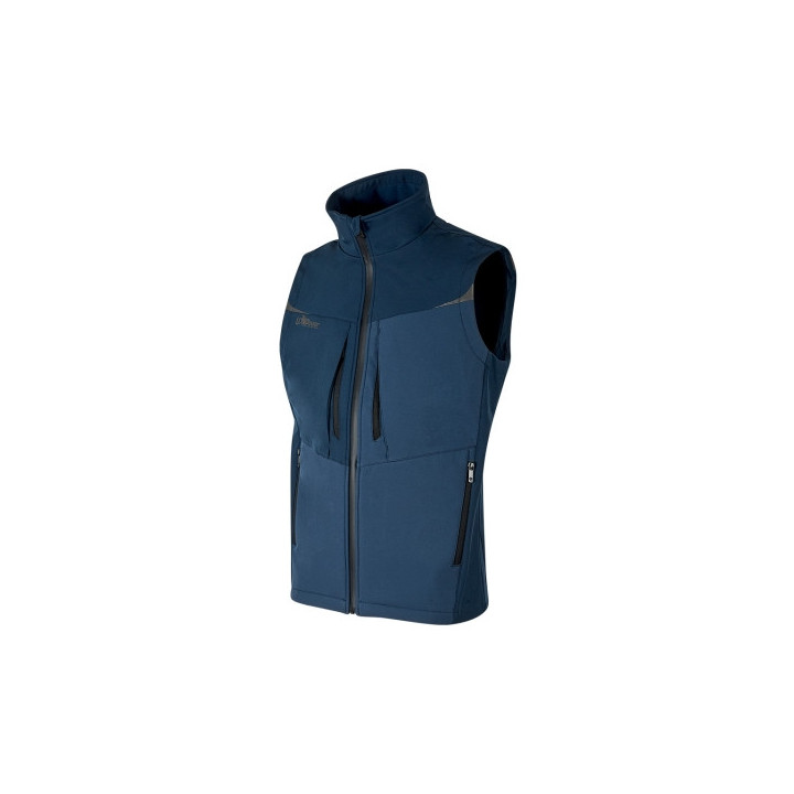 Upower Brio Chaleco de Trabajo Softshell - Talla 2XL - Repelente al Agua