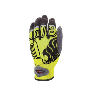 Upower Niko Guantes de Trabajo con Destreza y Flexibilidad - Talla L - Dorso Elastico Transpirable