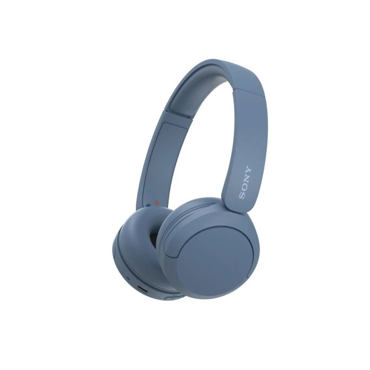 Sony WH-CH520 Auriculares Bluetooth 5.2 con Microfono Integrado - Diadema Ajustable - Conectividad Multipunto - Auriculares Gir