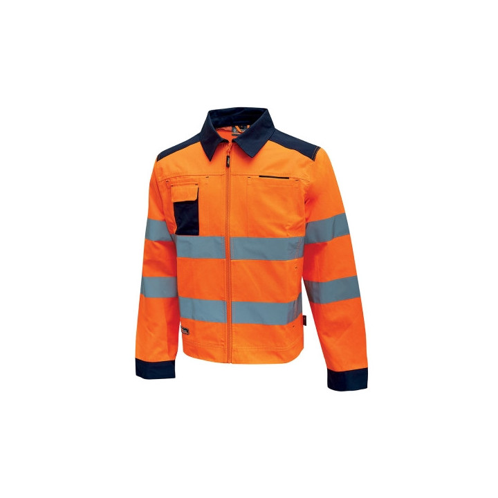 Upower Glare Chaqueta Funcional con Bolsillos Multifuncionales - Talla 2XL - Puños Ajustables