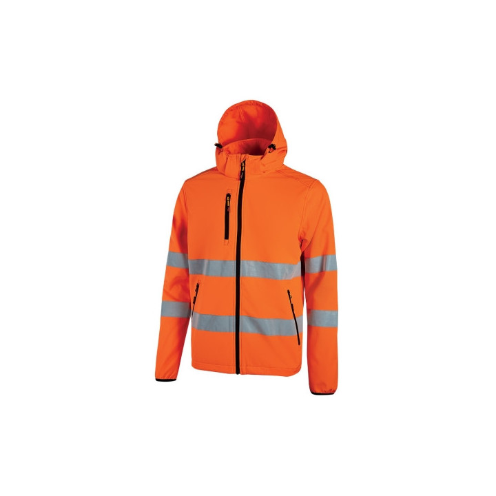 Upower Cursa Chaqueta de Trabajo Softshell - Talla 2XL - Transpirable