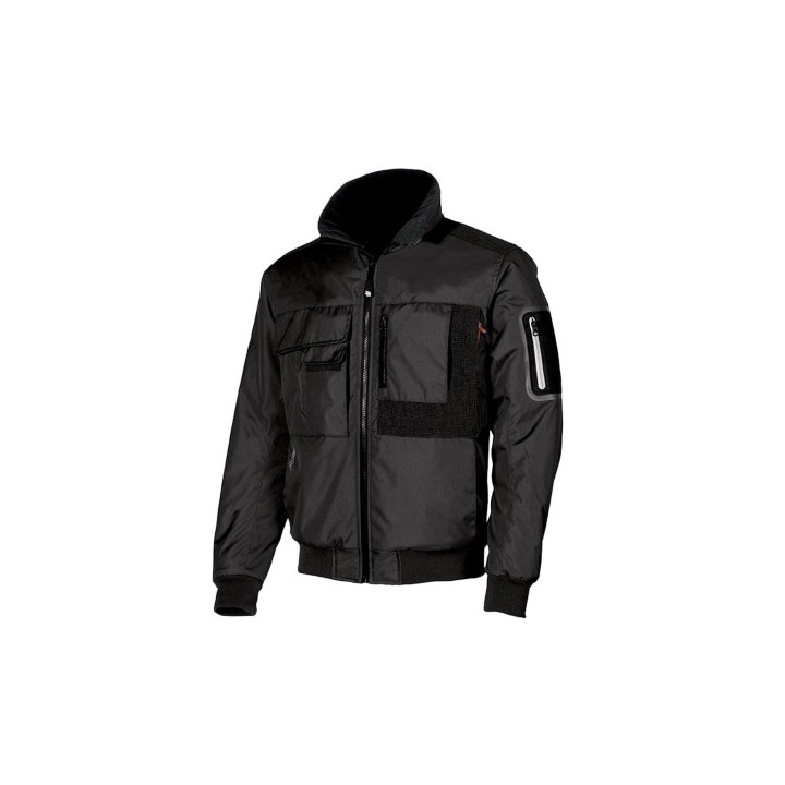 Upower Mate Bomber de Trabajo con Mangas Desmontables - Talla 2XL - Impermeable