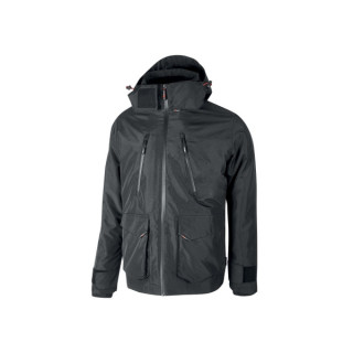Upower Forex Parka Impermeable y Transpirable - Talla 2XL - Capucha Ajustable y Desmontable